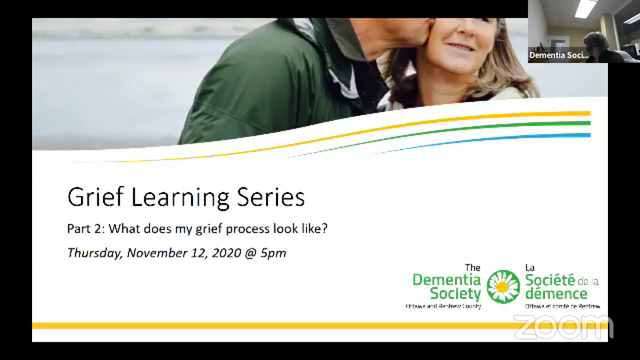 Video post from The Dementia Society of Ottawa and Renfrew County.
