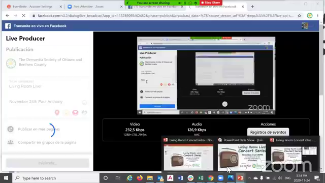 Video post from The Dementia Society of Ottawa and Renfrew County.