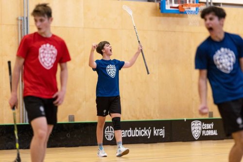 Carousel post from Český florbal.