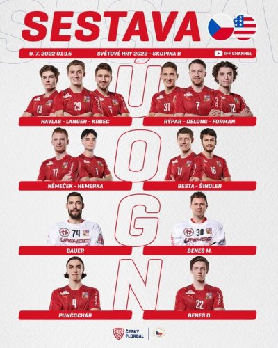 Photo post from Český florbal.