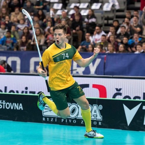 Carousel post from Český florbal.