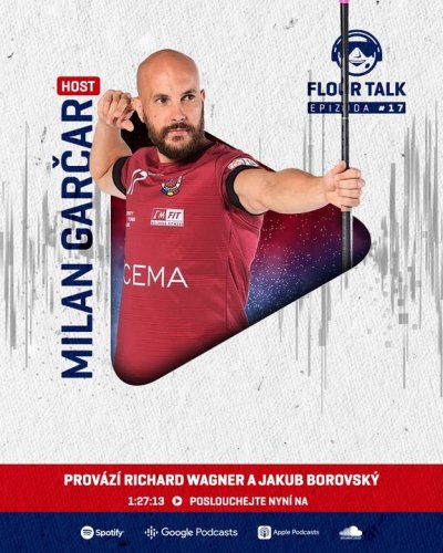 Carousel post from Český florbal.