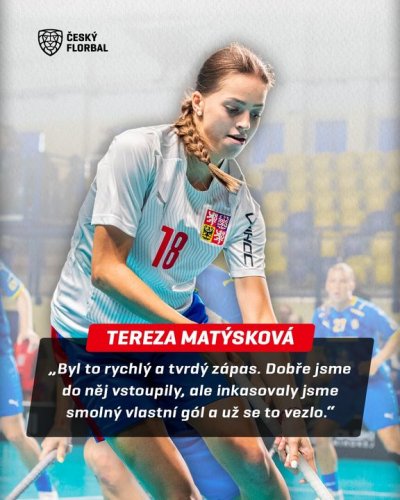 Photo post from Český florbal.