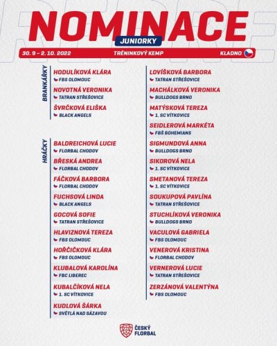 Photo post from Český florbal.