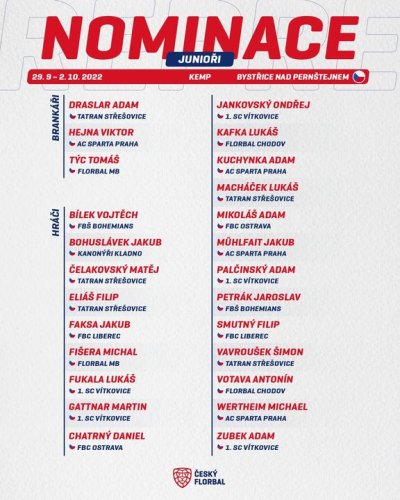 Photo post from Český florbal.