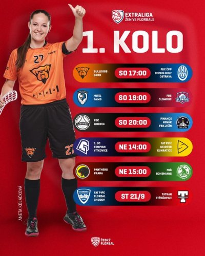 Photo post from Český florbal.