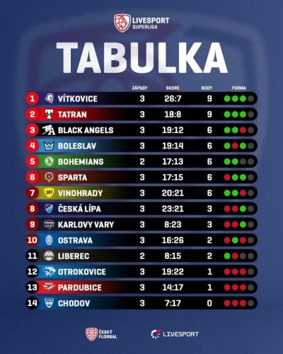 Photo post from Český florbal.