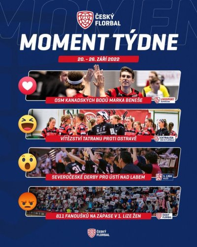 Photo post from Český florbal.
