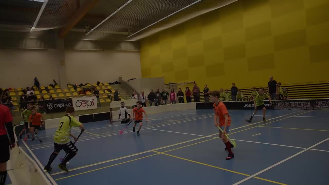 Video post from Český florbal.