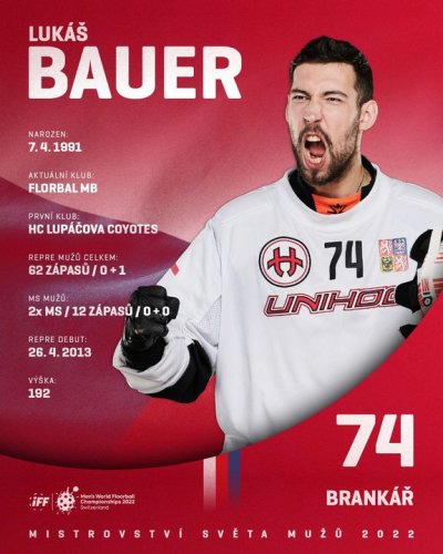 Carousel post from Český florbal.