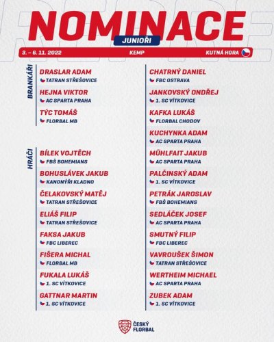 Photo post from Český florbal.