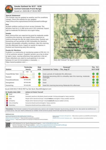 Photo post from Grand County Office of Emergency Management.