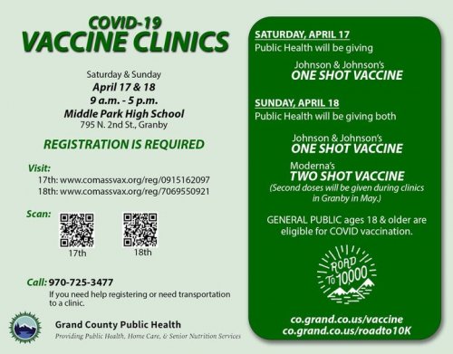 Carousel post from Grand County Office of Emergency Management.