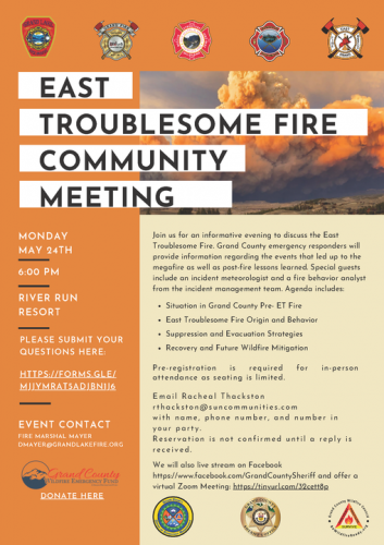 Photo post from Grand County Office of Emergency Management.