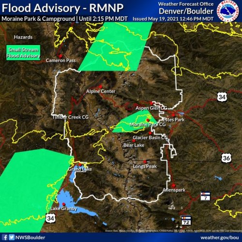 Photo post from Grand County Office of Emergency Management.