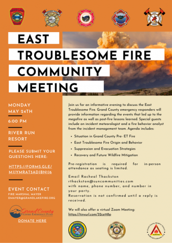 Photo post from Grand County Office of Emergency Management.