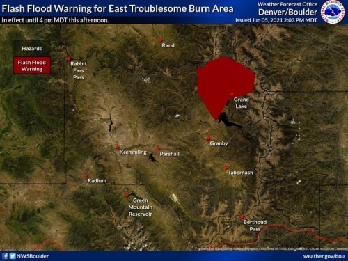 Carousel post from Grand County Office of Emergency Management.