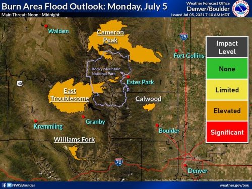 Carousel post from Grand County Office of Emergency Management.