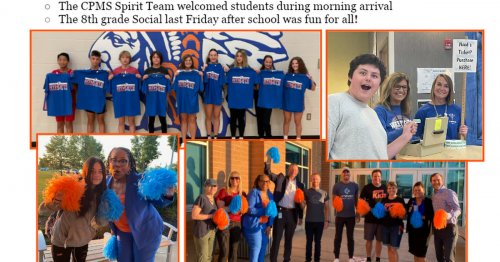 Photo post from Clark-Pleasant Middle School.