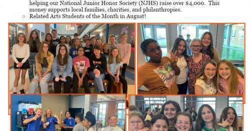 Photo post from Clark-Pleasant Middle School.