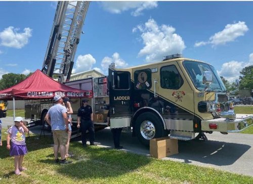 Photo post from Cullman Fire Rescue.