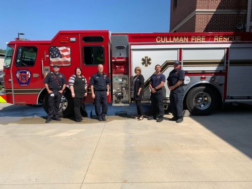 Carousel post from Cullman Fire Rescue.