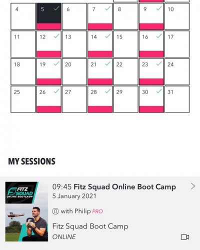 Photo post from Fitz Squad Boot Camp.