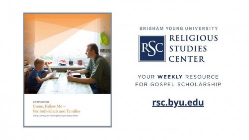 Photo post from BYU Religious Studies Center.