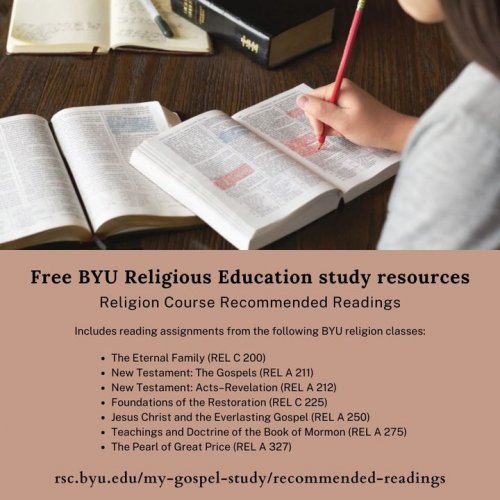 Photo post from BYU Religious Studies Center.