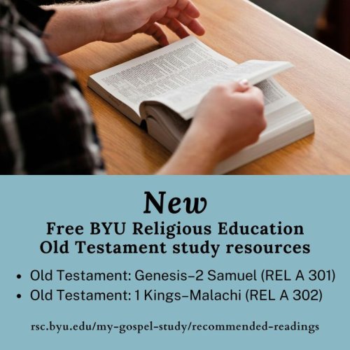 Photo post from BYU Religious Studies Center.