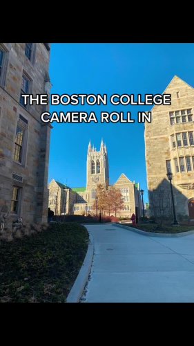 Video post from bostoncollege.