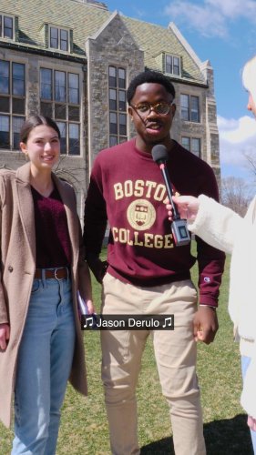 Video post from bostoncollege.