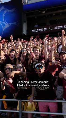 Video post from bostoncollege.