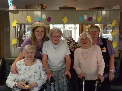 Carousel post from Brook Court Care Home.