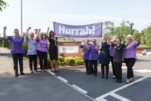 Photo post from Brook Court Care Home.