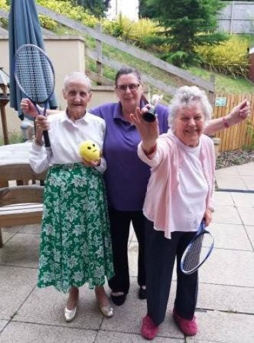 Carousel post from Brook Court Care Home.