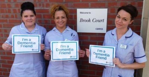 Photo post from Brook Court Care Home.