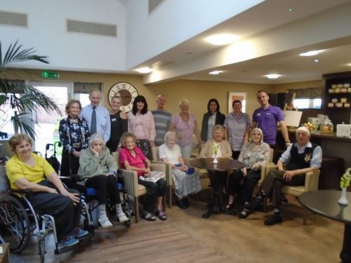 Photo post from Brook Court Care Home.