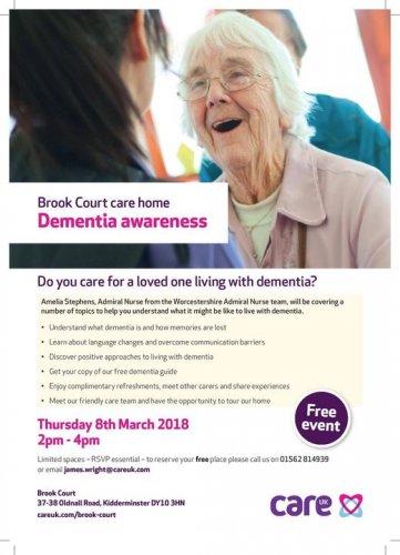 Photo post from Brook Court Care Home.