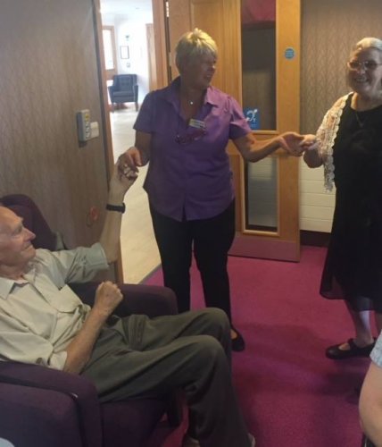 Carousel post from Brook Court Care Home.