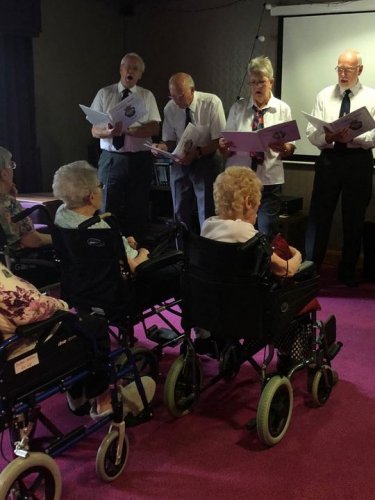 Carousel post from Brook Court Care Home.