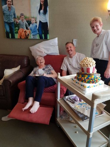 Carousel post from Brook Court Care Home.