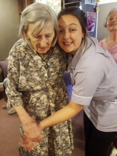 Carousel post from Brook Court Care Home.