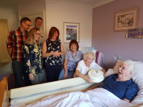 Carousel post from Brook Court Care Home.