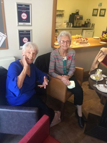Carousel post from Brook Court Care Home.