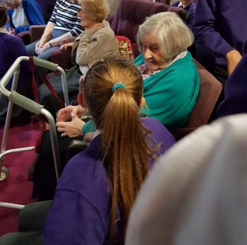 Carousel post from Brook Court Care Home.