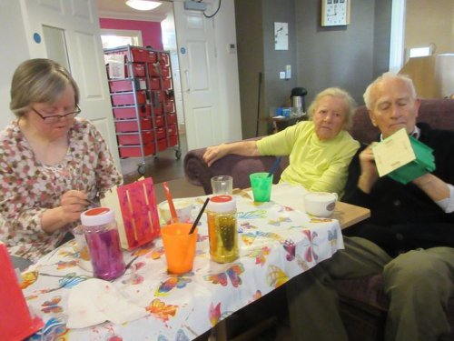 Carousel post from Brook Court Care Home.