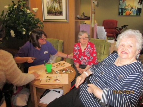 Carousel post from Brook Court Care Home.