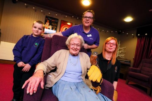 Carousel post from Brook Court Care Home.