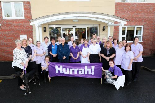 Photo post from Brook Court Care Home.
